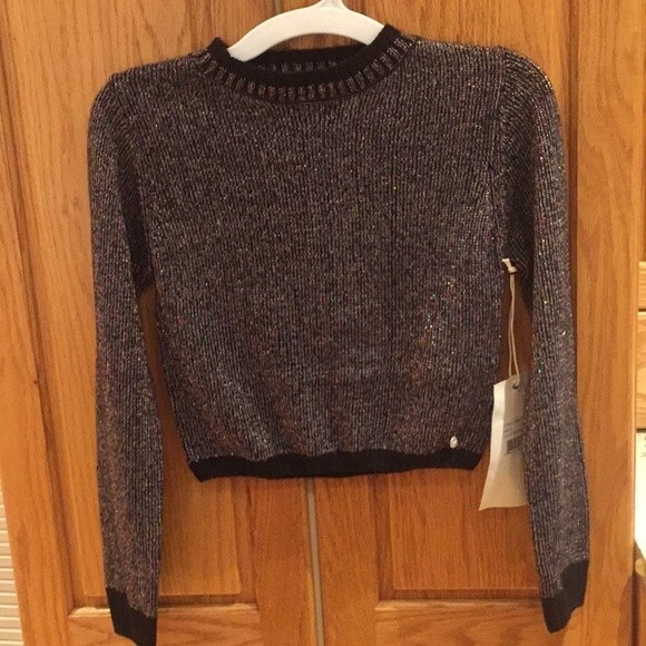 Girls NWT Maddie Style cropped sweater, Size Small - Picture 1 of 5